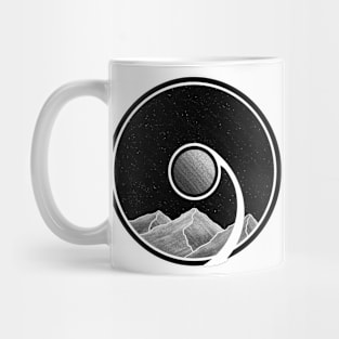 Universe in a circle Mug